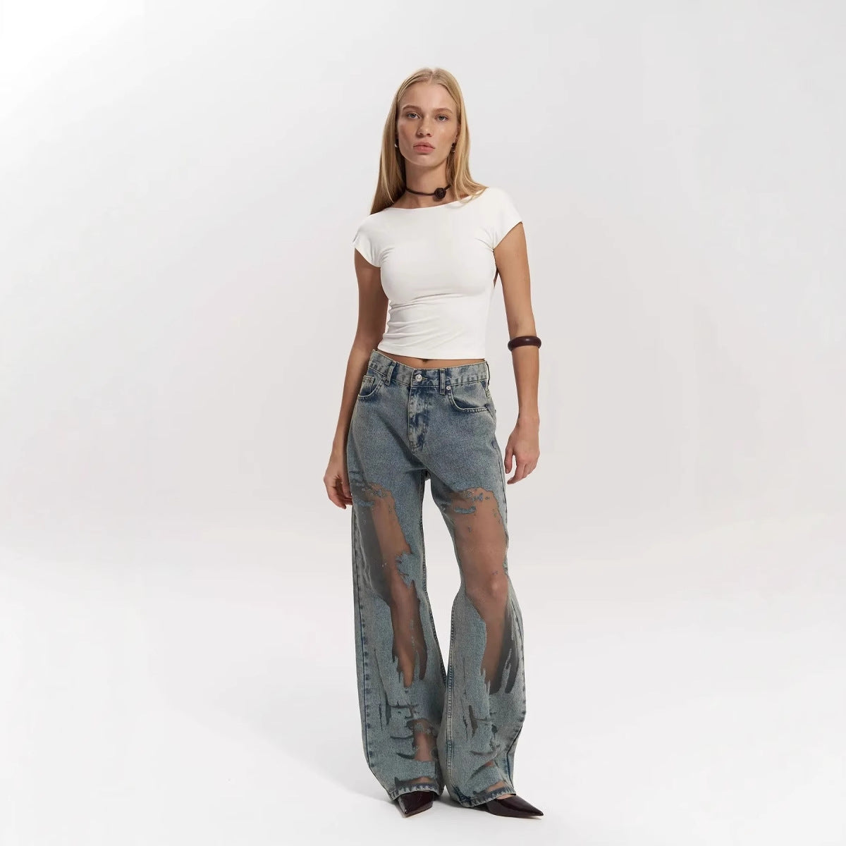 Spodnie Voile Denim - Bestseller Sezonu