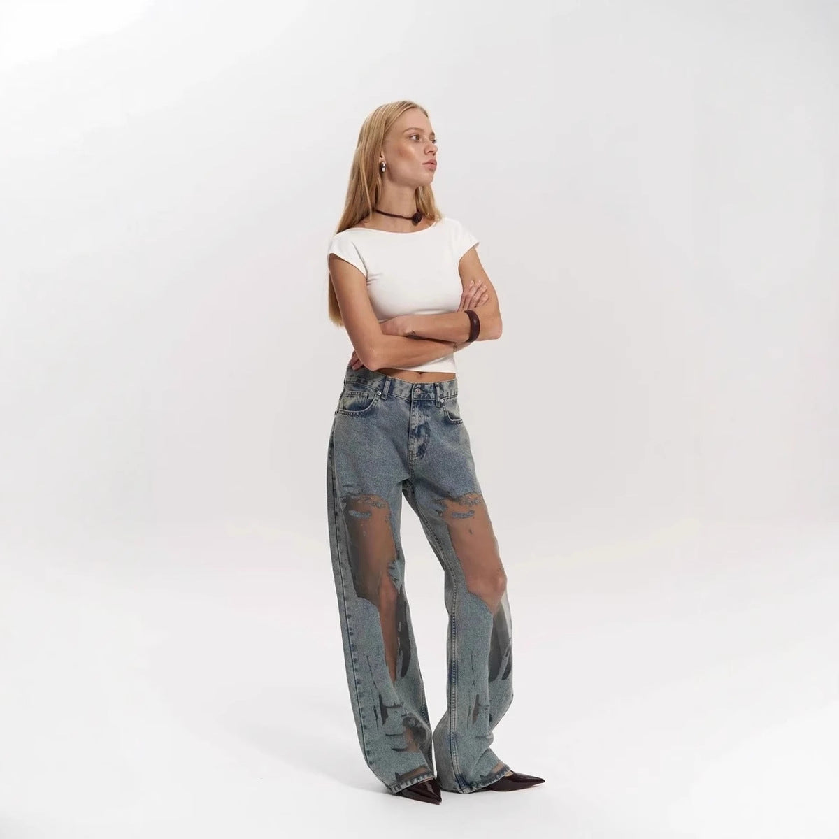 Spodnie Voile Denim - Bestseller Sezonu