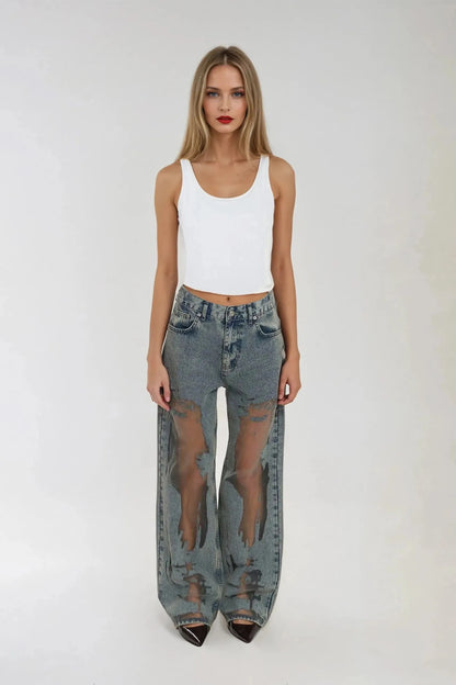 Spodnie Voile Denim - Bestseller Sezonu